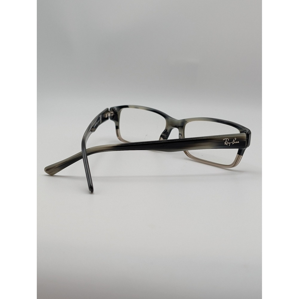Ray-Ban RB5169 5540 Black Grey Gradient Rectangular Eyeglasses Frames 54-16-140